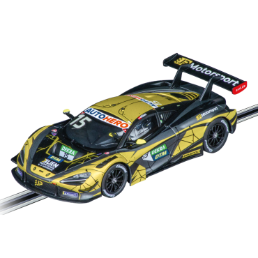 CARRO PARA PISTA ELÉTRICA AUTORAMA CARRERA DIGITAL MCLAREN 720S GT3 JP-MOTORSPORT NÚMERO 15 DTM 2021 ESCALA 1/32 CAR20031028